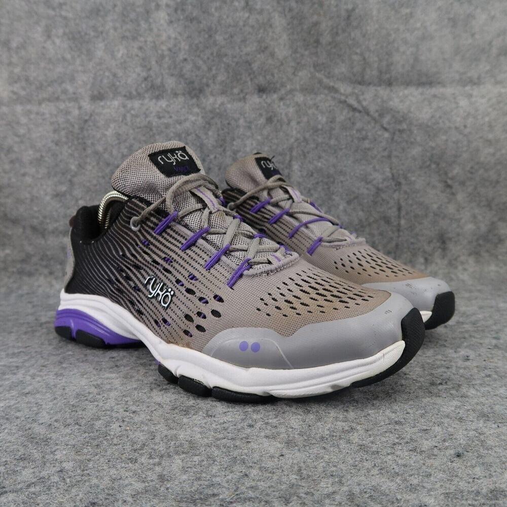 Ryka Shoes Womens 9.5 Athletic Trainer Vivid Walking Sport Comfort Casual Grey